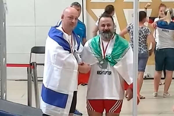 Ir&aacute;n suspendi&oacute; a un pesista por saludar a un rival israel&iacute;
