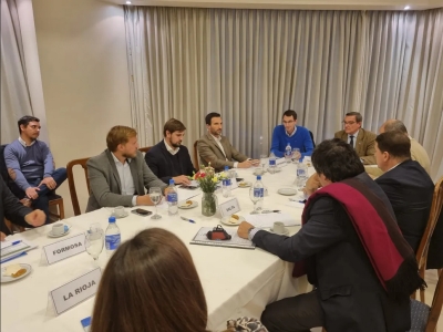 Combustibles, log&iacute;stica y la tarifa el&eacute;ctrica plana en la agenda de las diez provincia
