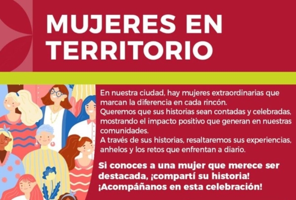 &Uacute;ltimo d&iacute;a de postulaciones para &ldquo;Mujeres en Territorio&rdquo;