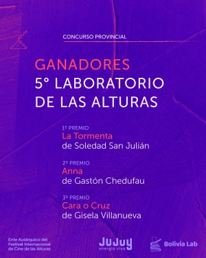 Anunciaron los ganadores del 5to Laboratorio de las Alturas