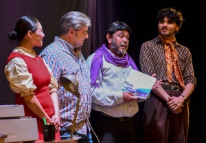 Distinción a la obra de teatro “Desaparecí dos veces”