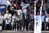 Acto 24M: las organizaciones de DDHH con discurso opositor y la izquierda con m&aacute;s banderas palestinas que argentinas