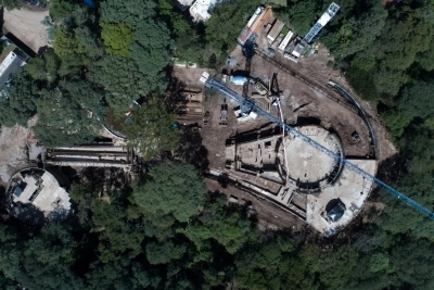 Centro Lola Mora: obras, en un tercio de avance