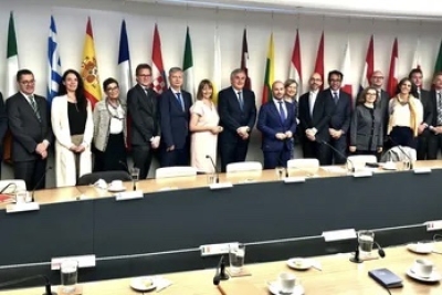 Morales y la Uni&oacute;n Europea construyen bases de cooperaci&oacute;n