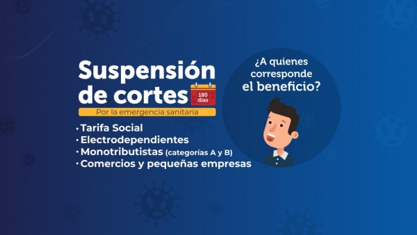 Adhesi&oacute;n a la suspensi&oacute;n de cortes de luz