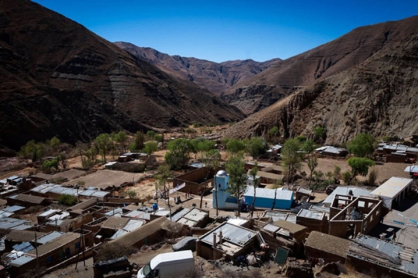 Sadir acompa&ntilde;&oacute; a la comunidad de Caspal&aacute; en las honras a Santa Rosa de Lima
