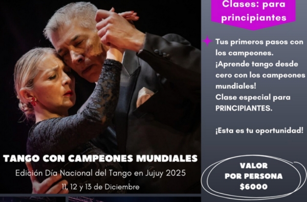 Jujuy vivir&aacute; el D&iacute;a Nacional del Tango