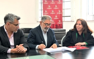 Convenio entre la Municipalidad y el IES N&deg; 8 &ldquo;Sagrado Coraz&oacute;n Fasta&rdquo;