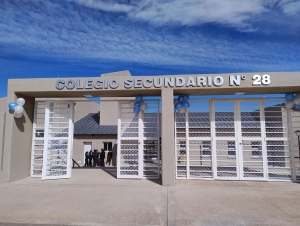 Se inauguró el nuevo edificio del Colegio Secundario de Tres Cruces