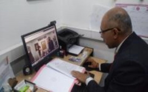 Por video conferencia asumen juezas de paz