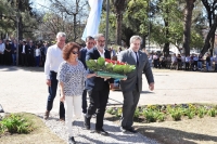 Celebraron el 173&deg; Aniversario del Paso a la Inmortalidad de Jos&eacute; de San Mart&iacute;n en el Parque hom&oacute;nimo de nuestra ciudad