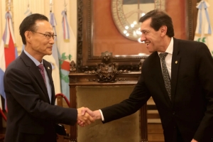 Sadir se reuni&oacute; con el Embajador de Corea en Argentina