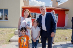 ENTREGARON 39 VIVIENDAS EN HIGUERILLAS