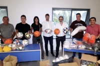 El Intendente Ra&uacute;l Jorge impulsa el deporte en la ciudad con la entrega de material deportivo