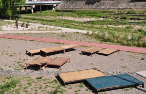 SE EMPLAZA EL PESEBRE GIGANTE EN EL ANFITEATRO DE LAS LAVANDERAS