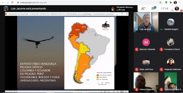 Concretaron capacitaci&oacute;n sobre conservaci&oacute;n del Condor Andino