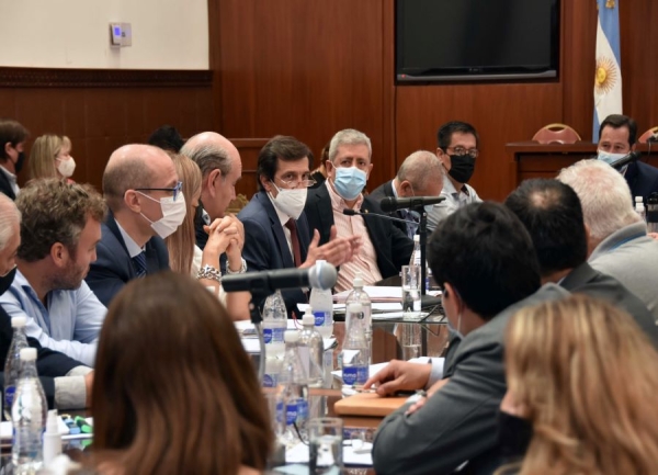 Sadir expuso en diputados aspectos del Presupuesto 2022