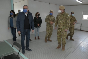 Qued&oacute; habilitada la base militar en Cieneguillas