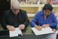 Firma de Convenio entre naci&oacute;n y provincia para formalizar medidas contra la Trata