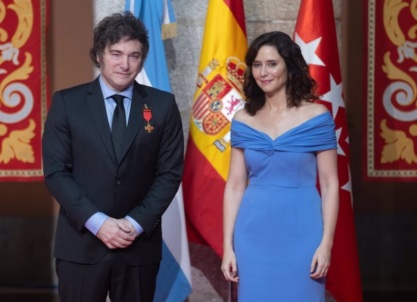 Milei viaja a una Europa en crisis: reuni&oacute;n en Espa&ntilde;a con D&iacute;az Ayuso, econom&iacute;a austr&iacute;aca y batalla cultural contra la izquierda