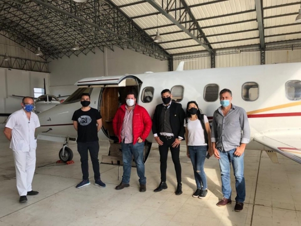 Refuerzos para los equipos de salud: Llegaron m&eacute;dicos y enfermeros terapistas