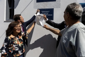 El gobernador Sadir inaugur&oacute; obras de reacondicionamiento de un centro de salud en el barrio Coronel Arias