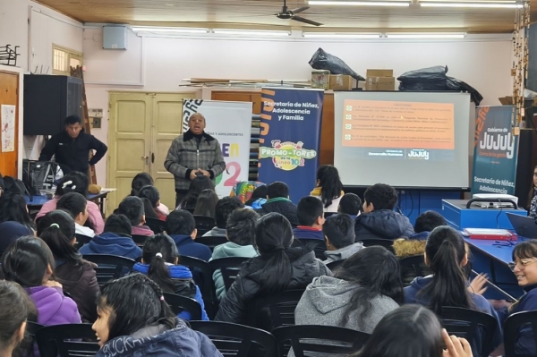 Talleres de promoci&oacute;n de derechos en escuelas primarias