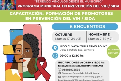 Inicia &ldquo;Formaci&oacute;n de Promotores en Prevenci&oacute;n del VIH/SIDA&rdquo;