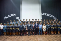 Acto de egreso de licenciados en Seguridad Ciudadana y Tratamiento Penitenciario