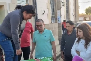 Asistencia a damnificados de La Quiaca
