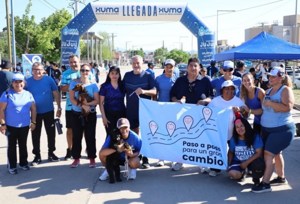 Ministerio de Salud cerr&oacute; el Mes Azul con la Correcaminata