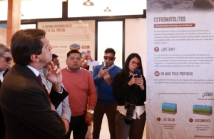 Inauguró el Centro de Interpretación Geológica y Paleontológica "Huellas de Maimará"