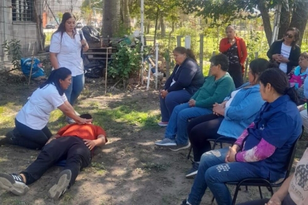 La Muni Activa visitó el CIC Alberdi