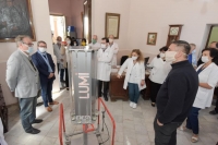 EJESA don&oacute; equipameinto para desinfectar hospitales