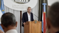 Frigerio se encontr&oacute; con una provincia quebrada y necesita 100.000 millones para afrontar pagos