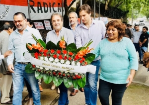 LA UCR RINDI&Oacute; HOMENAJE A ILLIA