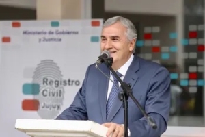 Morales inaugur&oacute; el nuevo edificio del Registro Civil de San Pedro
