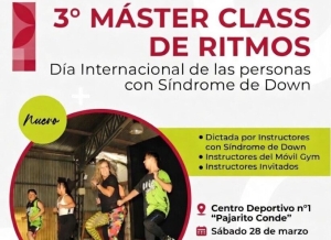 Master Class solidaria por el D&iacute;a del S&iacute;ndrome de Down
