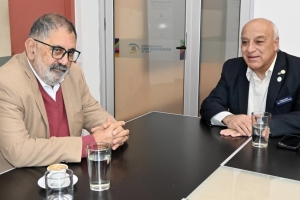 El Intendente Jorge se reuni&oacute; con autoridades del Rotary Club