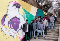 PONEN EN VALOR EL PASO PEATONAL QUE UNE EL B&deg; CASTA&Ntilde;EDA CON CALLE JUN&Iacute;N