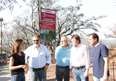 EL INTENDENTE &ldquo;CHULI&rdquo; JORGE VERIFIC&Oacute; EL AVANCE DE DOS OBRAS