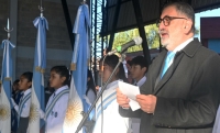 En Alto Comedero.Intendente tom&oacute; promesa de lealtad a la Bandera
