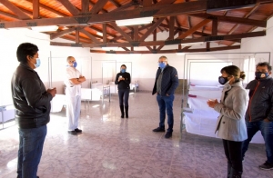 Susques ya tiene su hospital de campa&ntilde;a