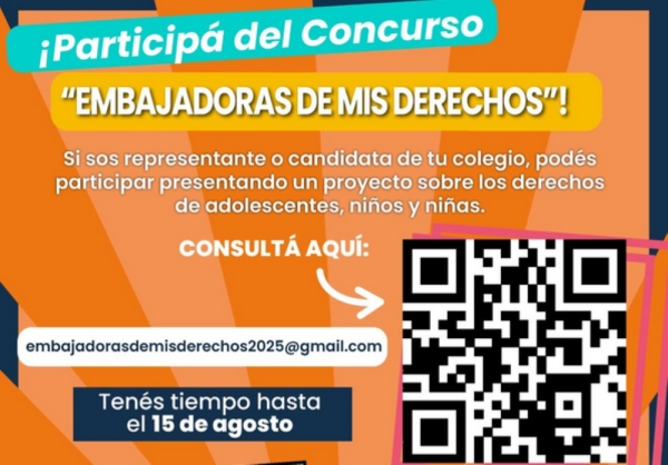 &Uacute;ltimos d&iacute;as. Concurso "Embajadoras de Mis Derechos"