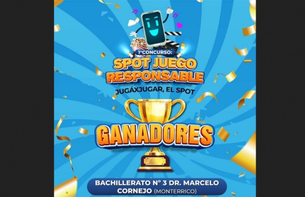 Ganadores del Concurso de Spot Juego Responsable