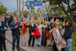 Impusieron el nombre de “León Rabbi Baldi” a calle de Los Perales