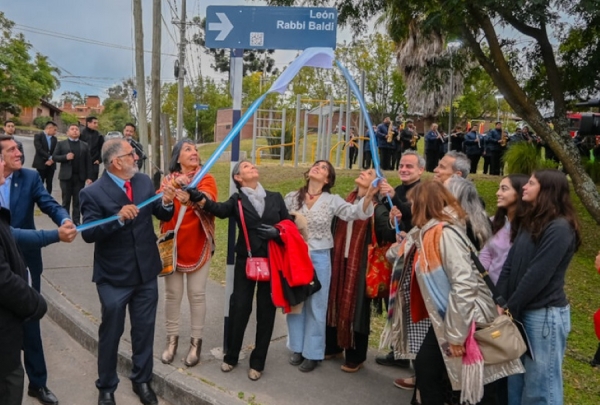 Impusieron el nombre de &ldquo;Le&oacute;n Rabbi Baldi&rdquo; a calle de Los Perales