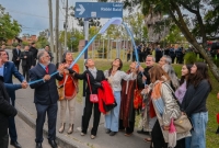 Impusieron el nombre de “León Rabbi Baldi” a calle de Los Perales