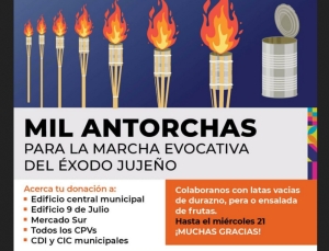Campa&ntilde;a.&ldquo;Mil antorchas para la Marcha Evocativa&rdquo;
