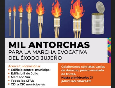 Campa&ntilde;a.&ldquo;Mil antorchas para la Marcha Evocativa&rdquo;